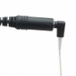 2-Wire Braided Fiber Cord PTT with Female 3.5mm Port