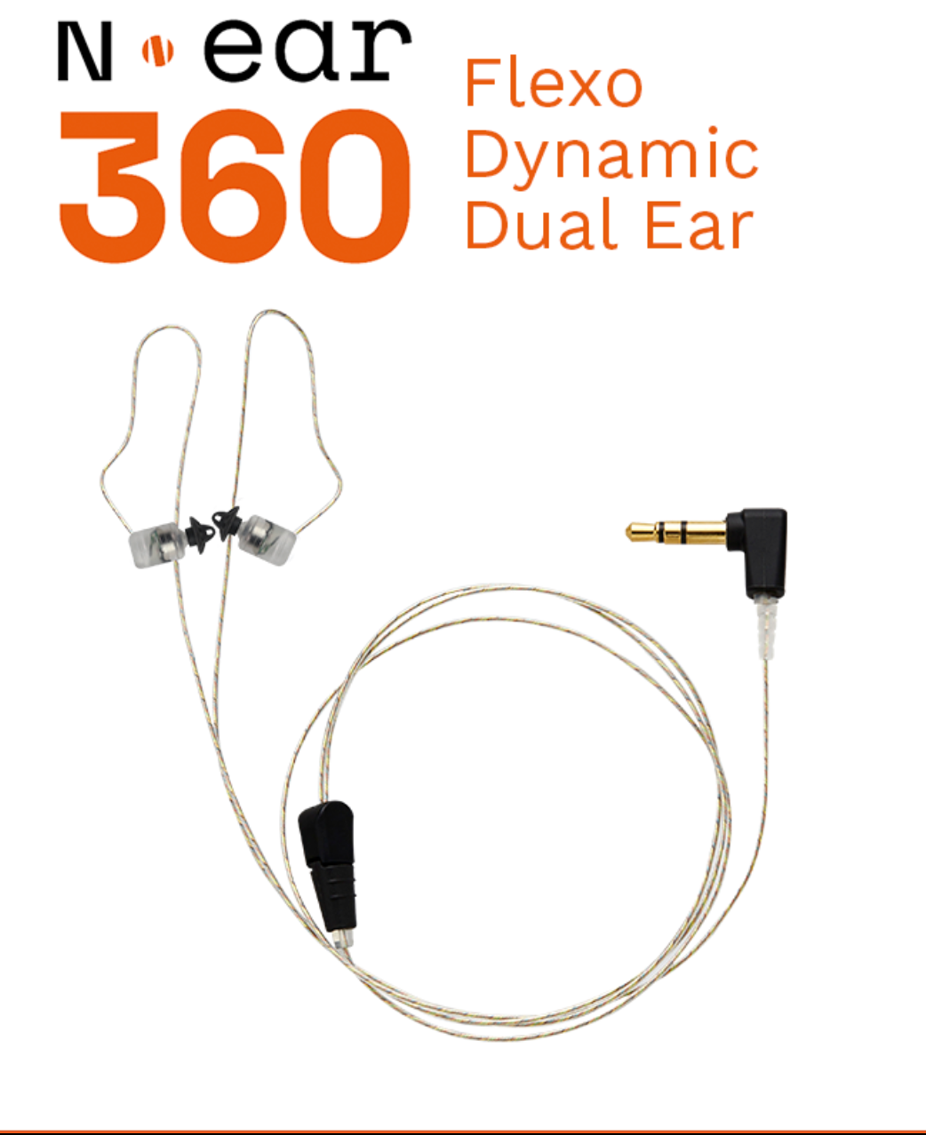 Ear 360 Rotation N•ear 360 Flexo Dynamic™ DUAL EAR EARPIECE – N-ear from Palmyra ...