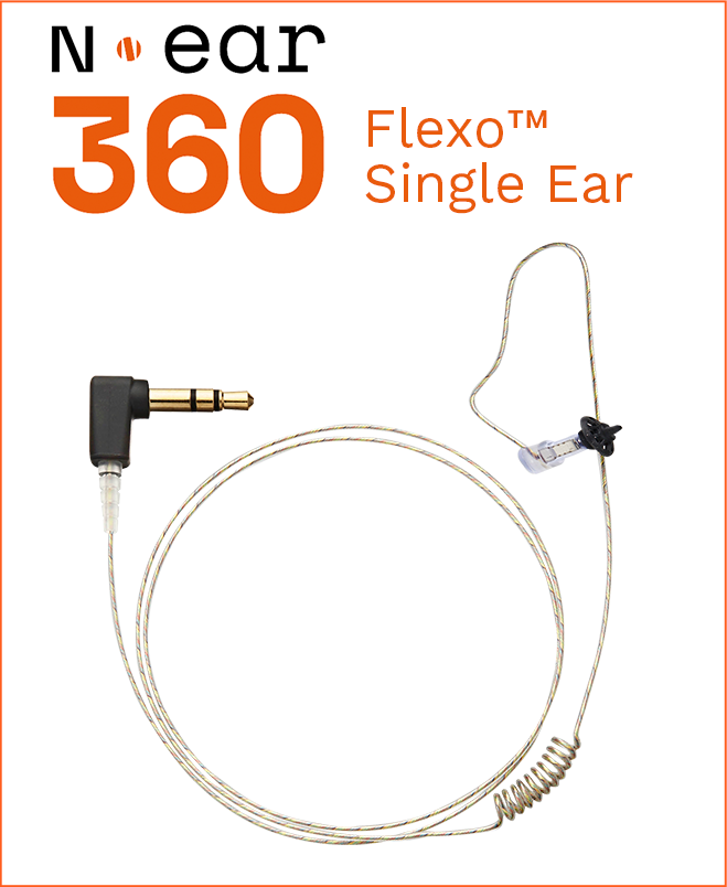 N•EAR 360 FLEXO™ SINGLE EAR EARPIECE