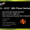 N•EAR 360 FLEXO™ SINGLE EAR EARPIECE WITH BRAIDED CABLE