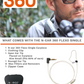 N-ear: 360™ FLEXO DYNAMIC™ SINGLE EAR EARPIECE - BRAIDED CABLE